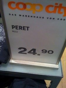 Das Peret, Modell NULU