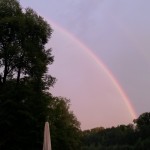 Regenbogen beim Fähribeizli